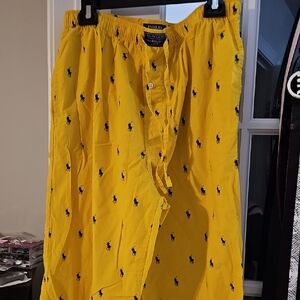 Polo Ralph Lauren Yellow Pajama Pants